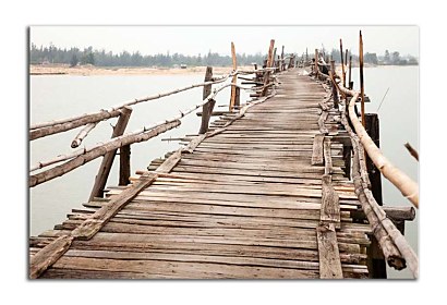 Fototapeta Old Wooden Bridge 24764